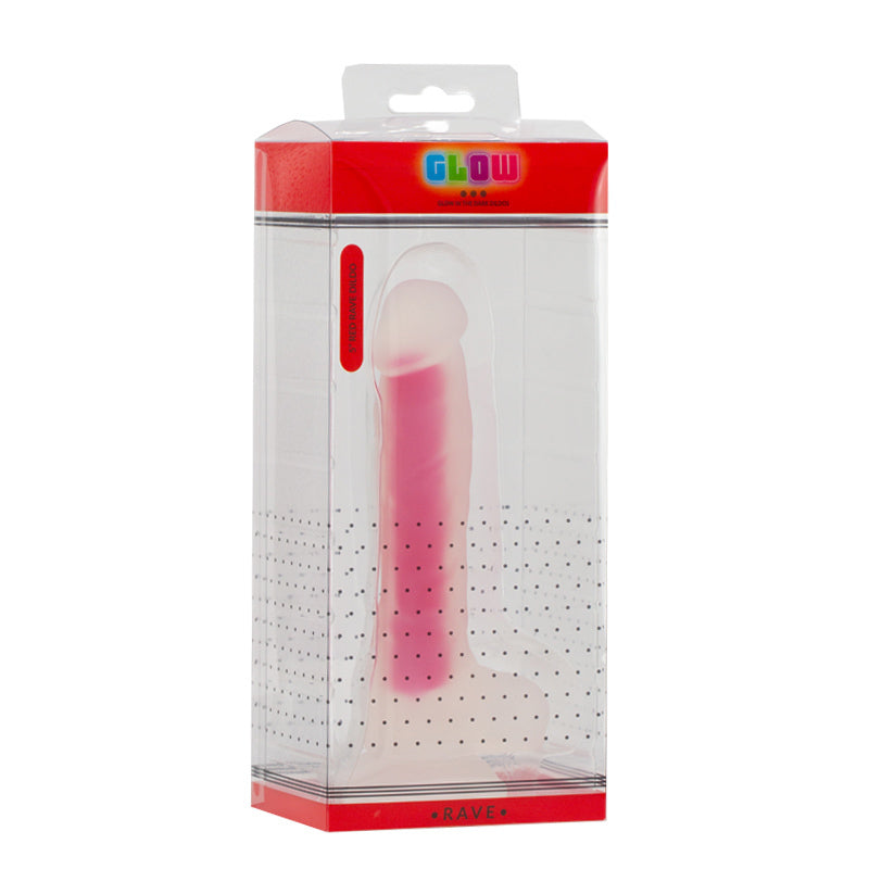 Glow Rave Silicone Glow-In-The-Dark Dildo