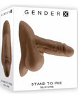 Gender X Silicone Stand To Pee Packer
