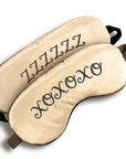 The 9s Satin Blindfold XOXO ZZZ
