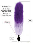 Foxy Silicone Fox Tail Butt Plug