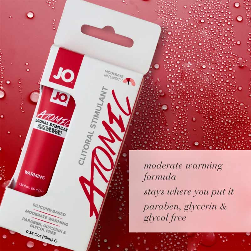 JO Atomic Clitoral Gel Warming Stimulant