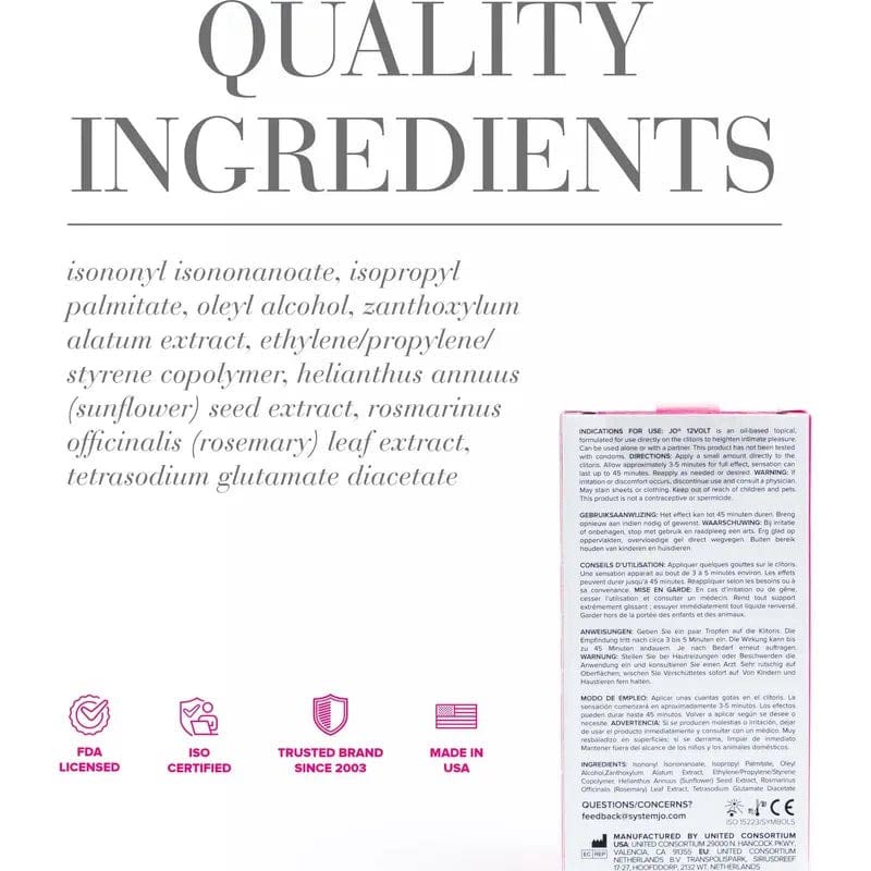 JO Chill Clitoral Gel Cooling Stimulant