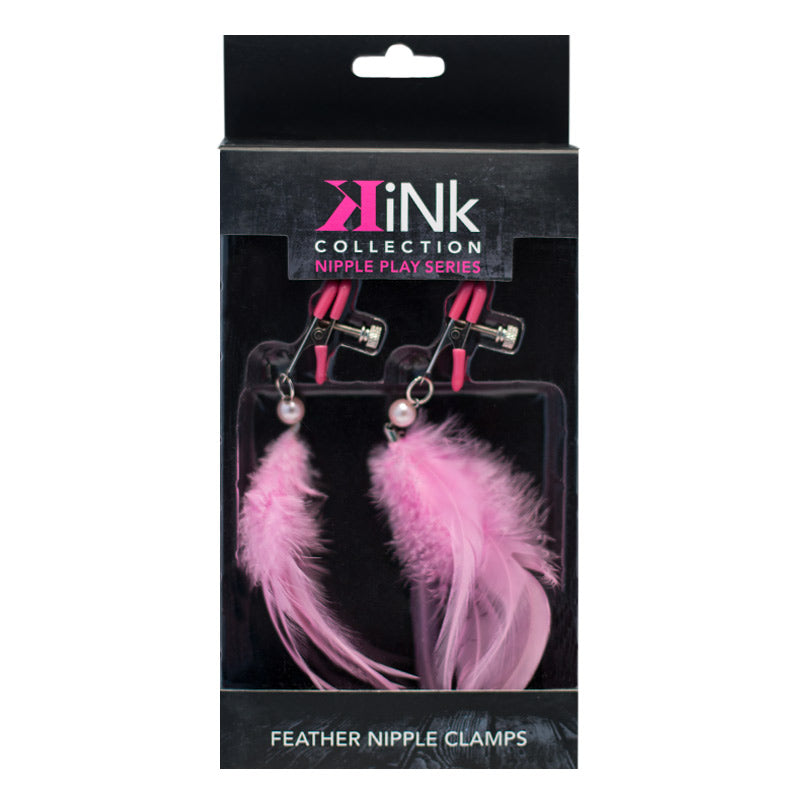 Kink Collection Feather Alligator Nipple Clamps