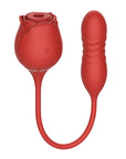 LOE The Rose and Thistle Premium Suction and Thrusting Stimulator Red