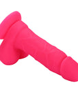 Pretty N Pink Silicone Dildo - Packed In Sealed Foil Bags