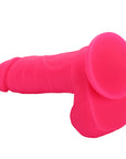 Pretty N Pink Silicone Dildo - Packed In Sealed Foil Bags