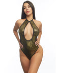 Femme X Open Chest Bodysuit