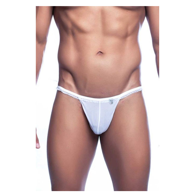 MOB Mens Sexy Ruffled V Thong