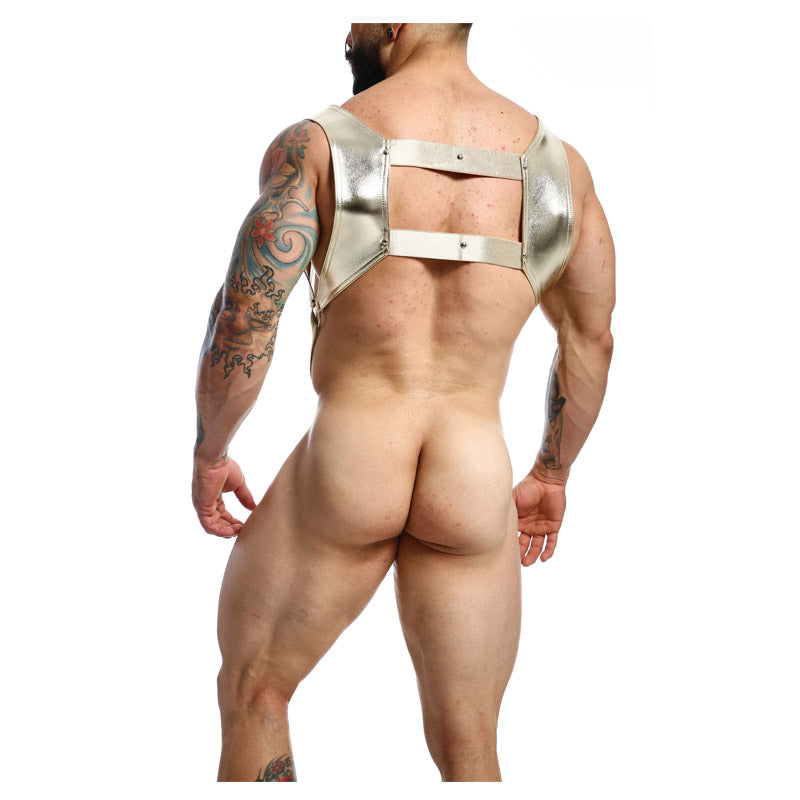 DNGEON Croptop Cockring Harness by MOB