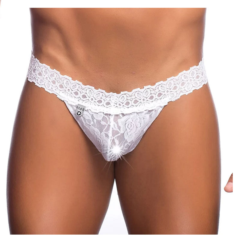 MOB Men&#39;s Lace Waist Thong