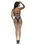 Purrfect Half Cup Teddy with Split Crotch
