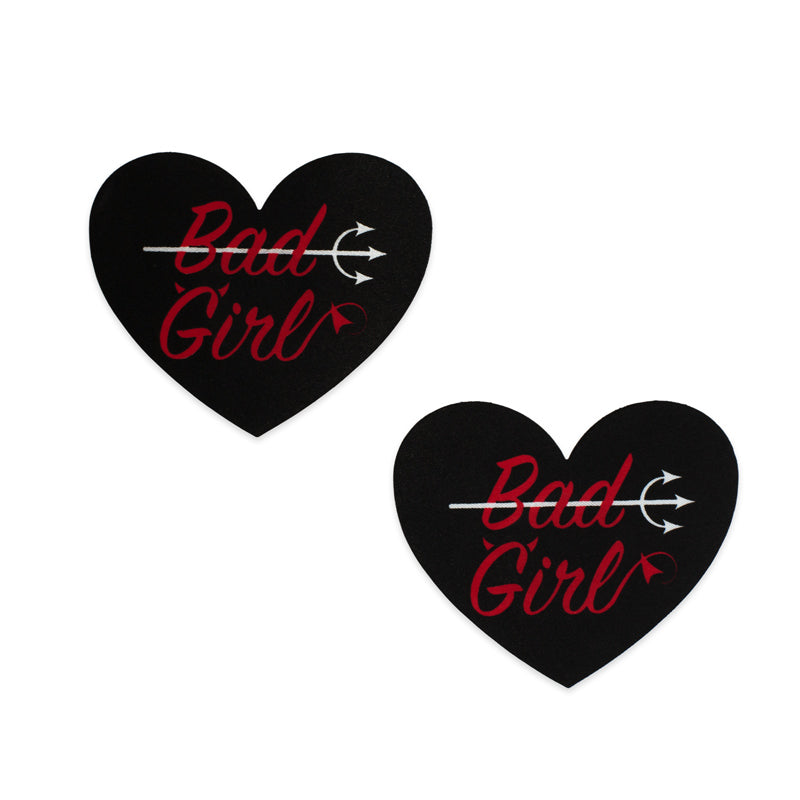 Naughty Glossy – Bad Girl Heart Nipple Pasties