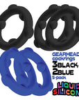 Oxballs Gearheads 5-Pack Spinner Rings