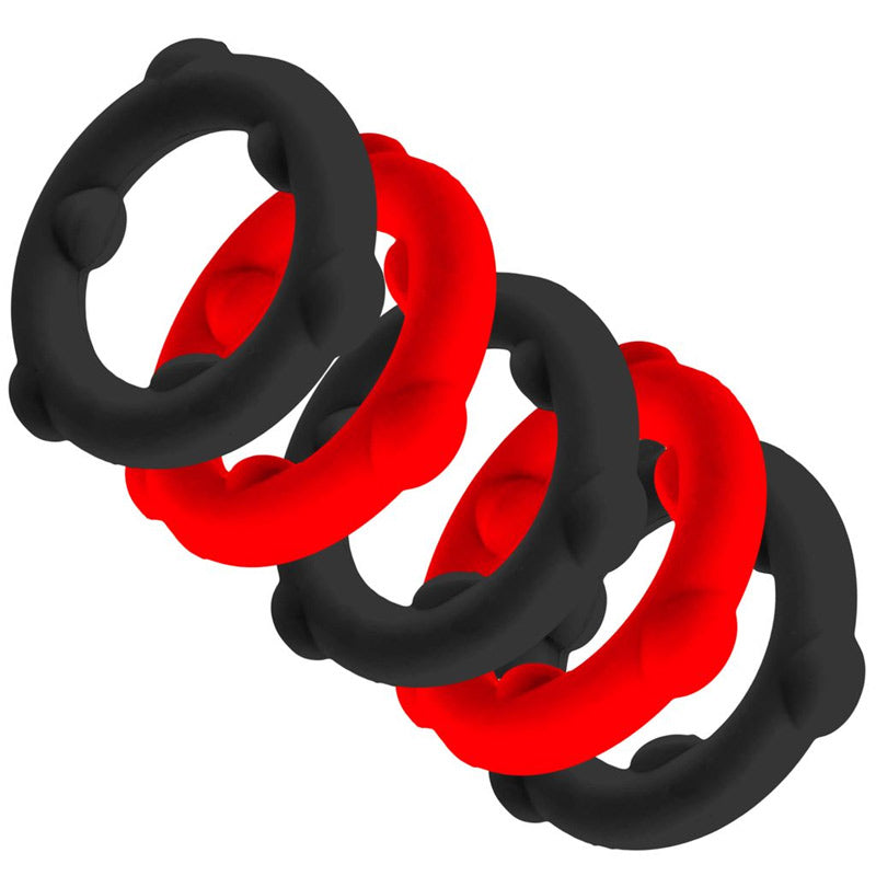 Oxballs Gearheads 5-Pack Spinner Rings