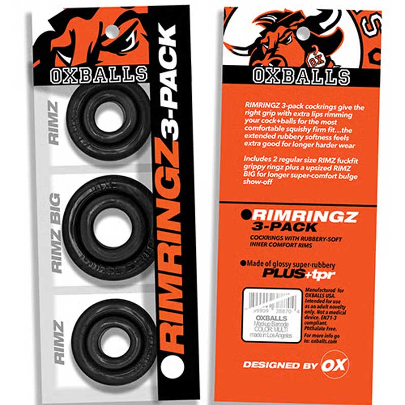 Oxballs Rimringz Multi Size 3-Pack