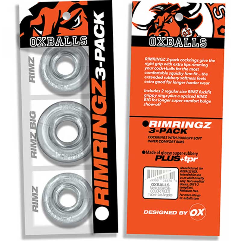 Oxballs Rimringz Multi Size 3-Pack