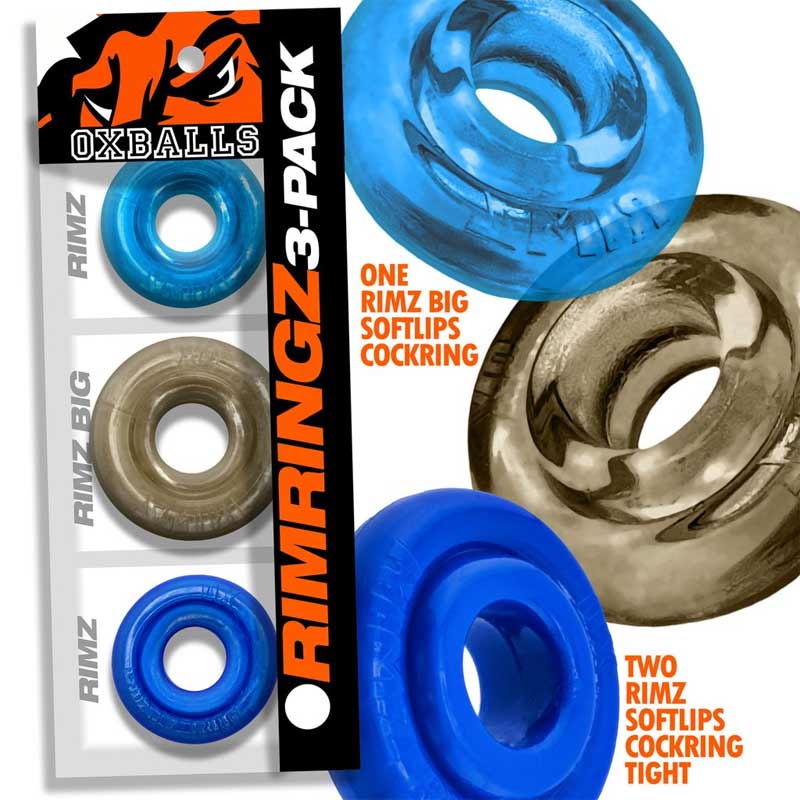 Oxballs Rimringz Multi Size 3-Pack