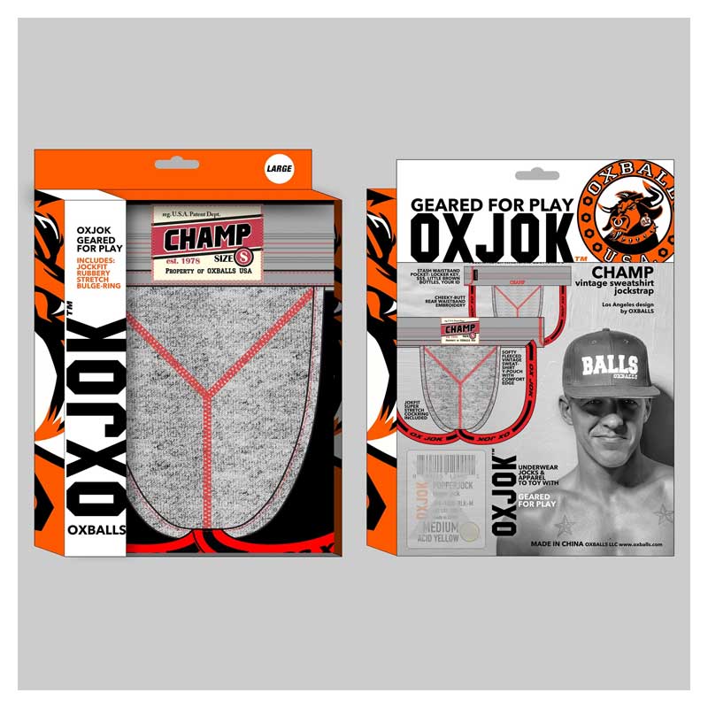 Oxballs Champ Vintage Sweatshirt Jockstrap