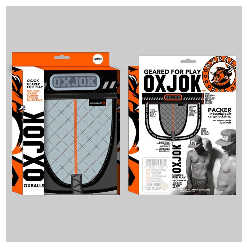 Oxballs Packer Industrial Quilted Cargo Strapjock