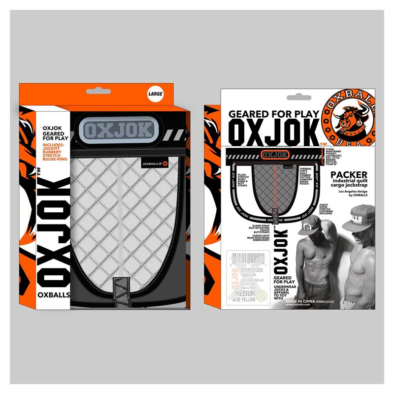 Oxballs Packer Industrial Quilted Cargo Strapjock