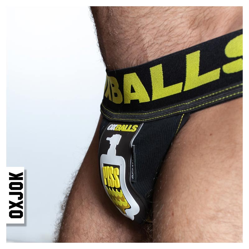 Oxballs Pisspig 3D Rubber Urinal Patch Pouch Jock