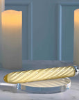 Playboy Pleasure Twist Of Fate Glass Vibrator