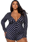 Playboy Bunny Cozy Lounge Romper
