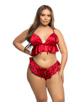 Playboy Flutter Bunny Two-Piece Lounge Set