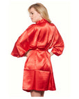 Popsi Satin Robe