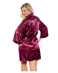 Popsi Satin Robe