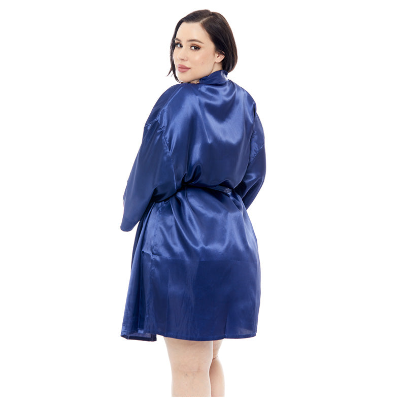 Popsi Satin Robe