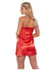 Popsi Satin Chemise With Lace