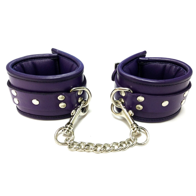 Rouge Garments Padded Leather Wrist Cuffs