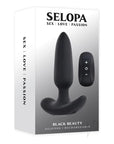 Selopa Black Beauty Remote Controlled Vibrating Buttplug