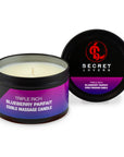 Secret Lovers Triple Rich Massage Candles