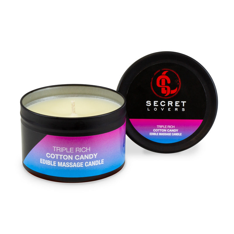 Secret Lovers Triple Rich Massage Candles