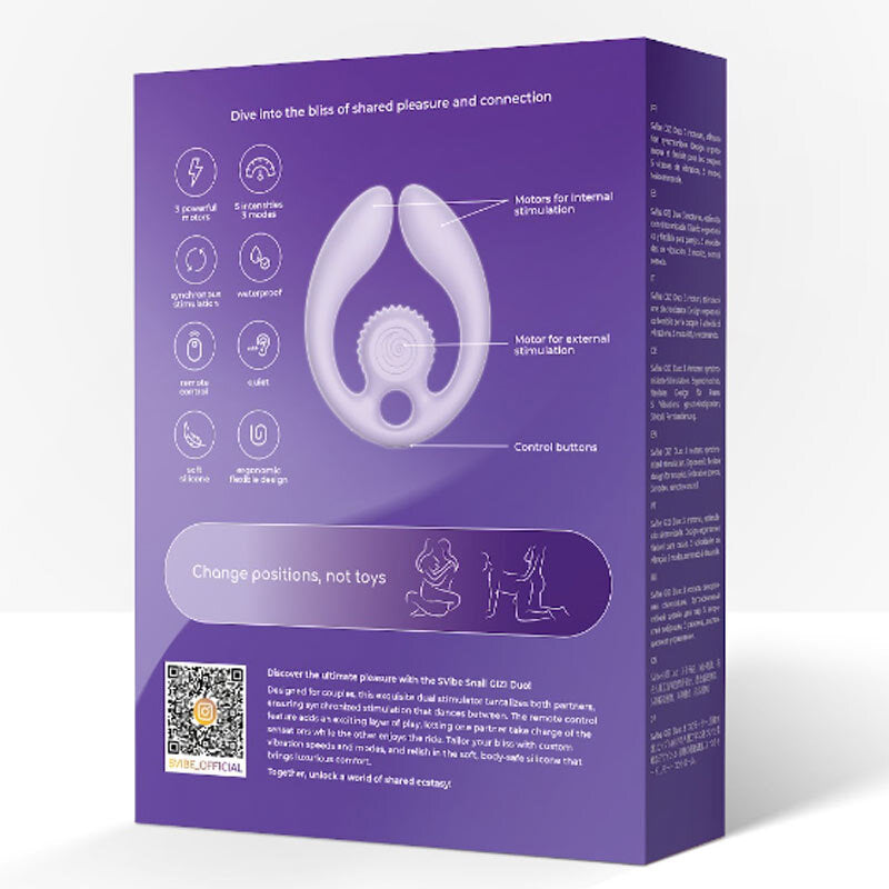 SVibe Snail GIZI Duo Couples Stimulator