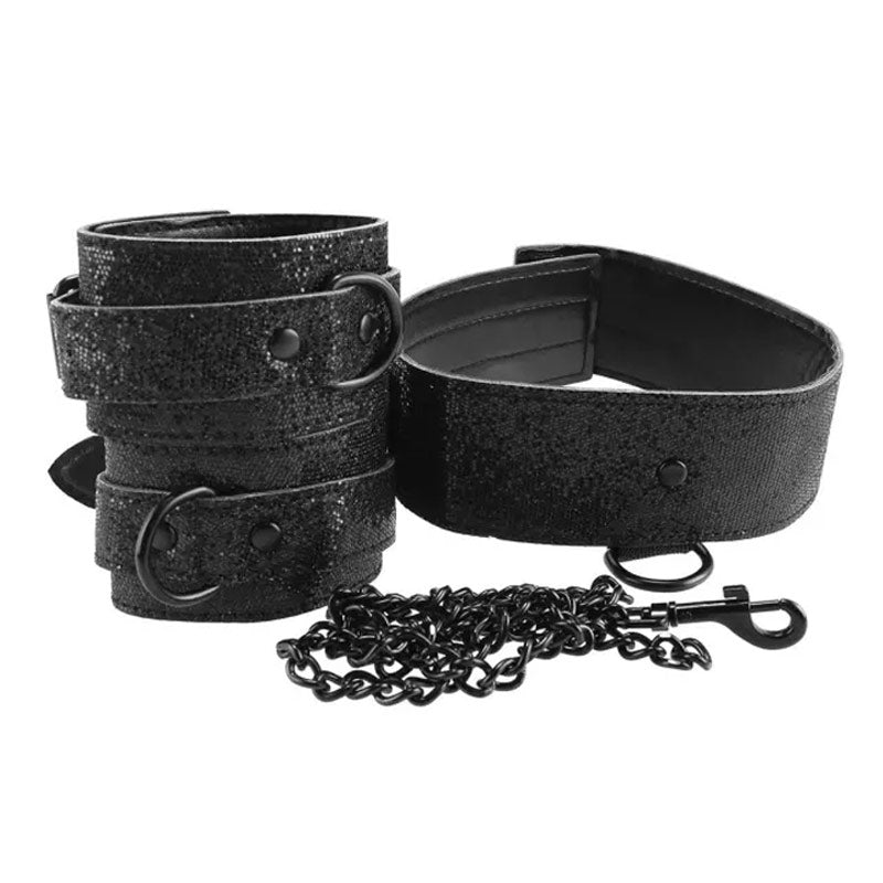 Shadow Sparkle Collar and Cuff Set
