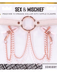 Peaches ‘n CreaMe Collar with Nipple Clamps