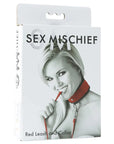 Sex & Mischief Red Leash & Collar