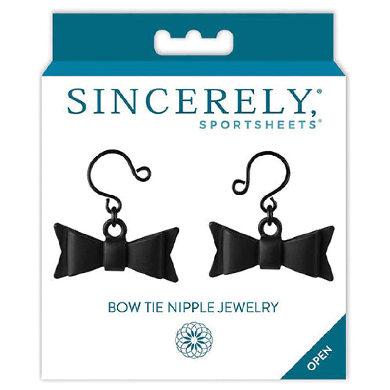 Sincerely Bow Tie Nipple Jewelry