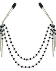 Sincerely Black Jeweled Nipple Clips