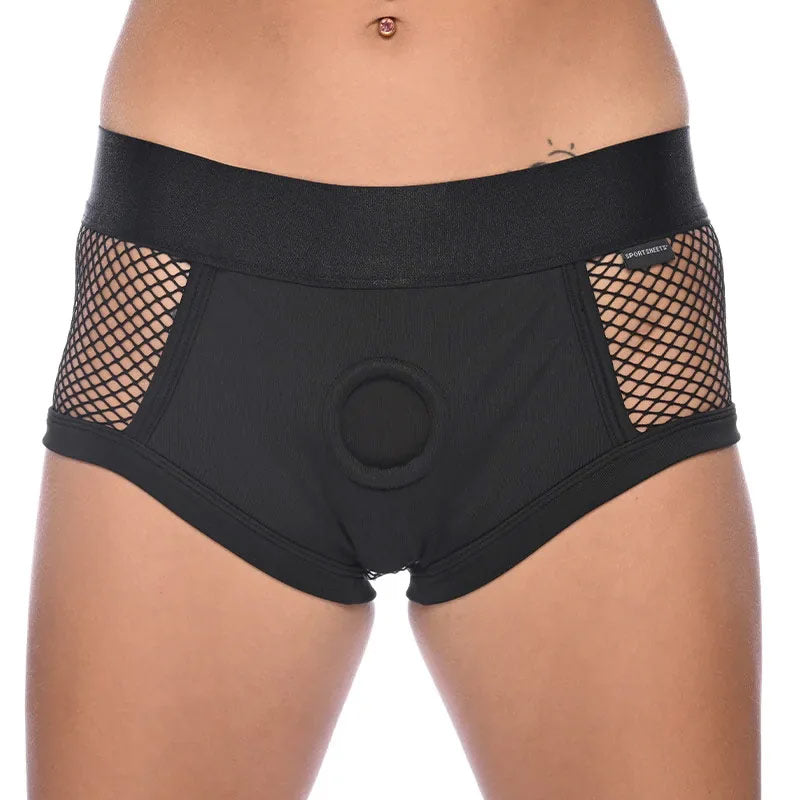 Sportsheets Em. Ex. Fit Harness Fishnet