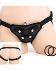 SportSheet Vibrating Leather Strap-On