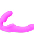 Let Me Love You Vibrating Strapless Strap-On Dildo