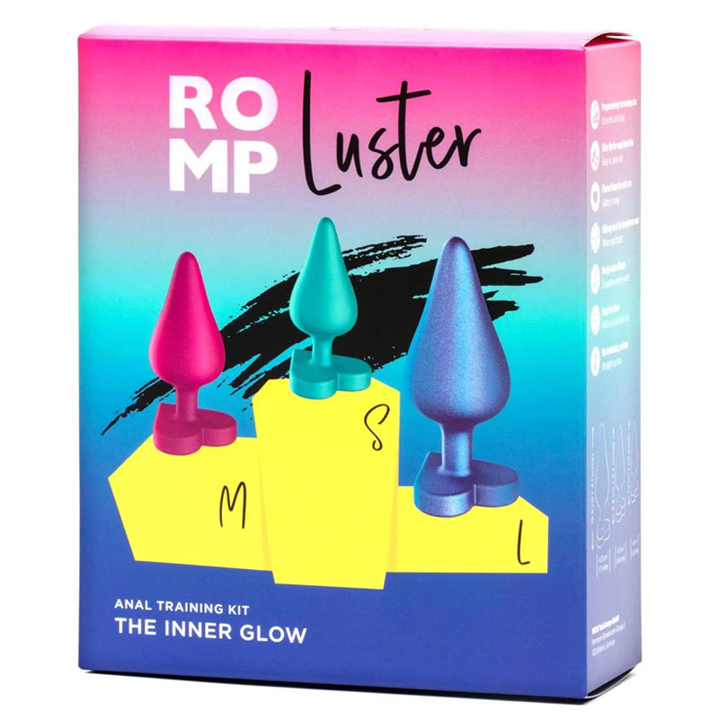 Romp Luster 3 Piece Butt Plug Set