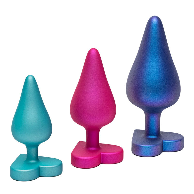 Romp Luster 3 Piece Butt Plug Set