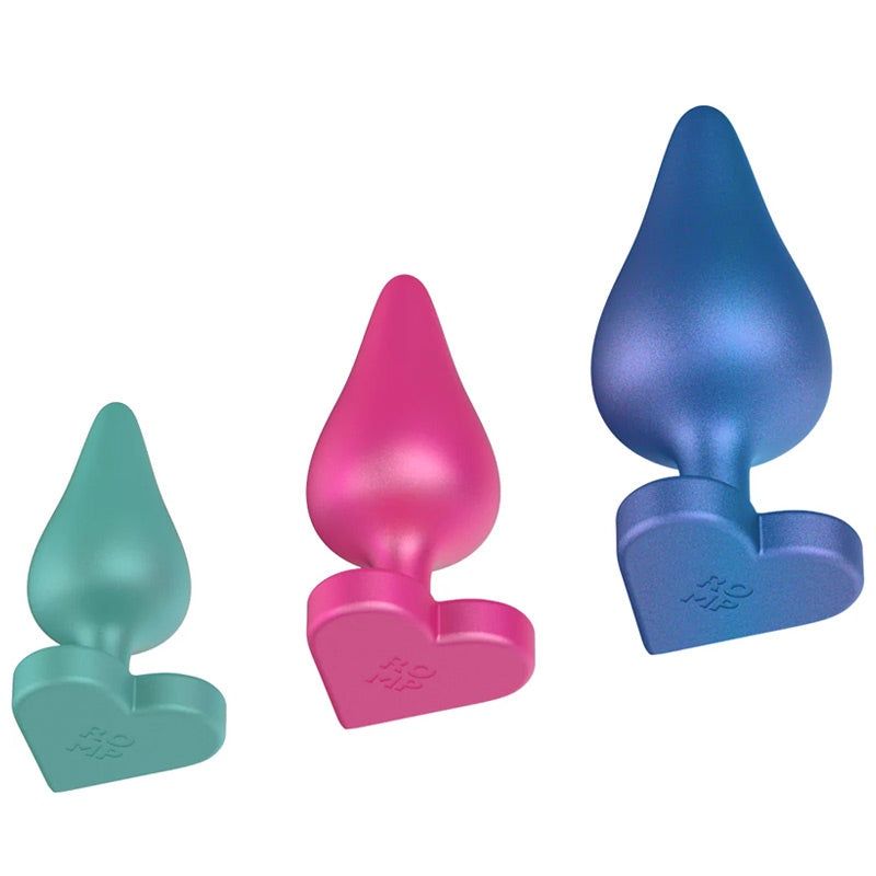 Romp Luster 3 Piece Butt Plug Set