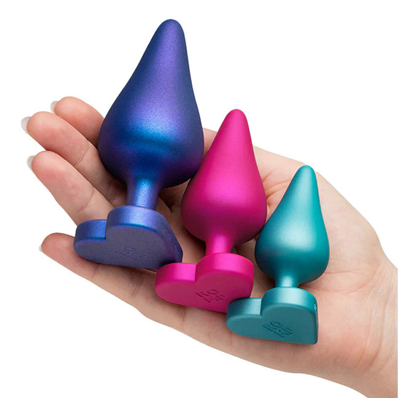 Romp Luster 3 Piece Butt Plug Set