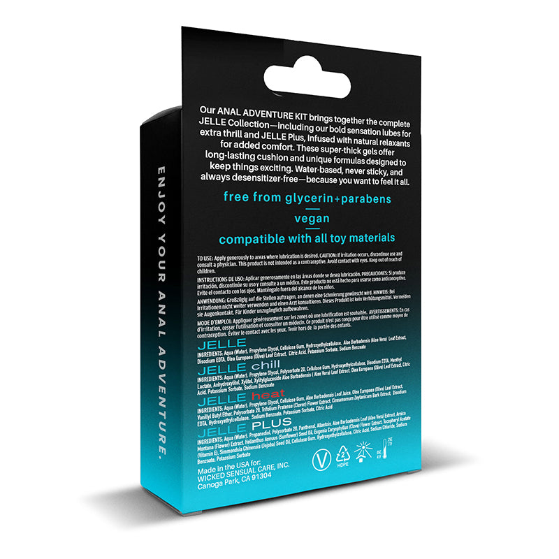 Wicked Sensual Anal Adventure Kit